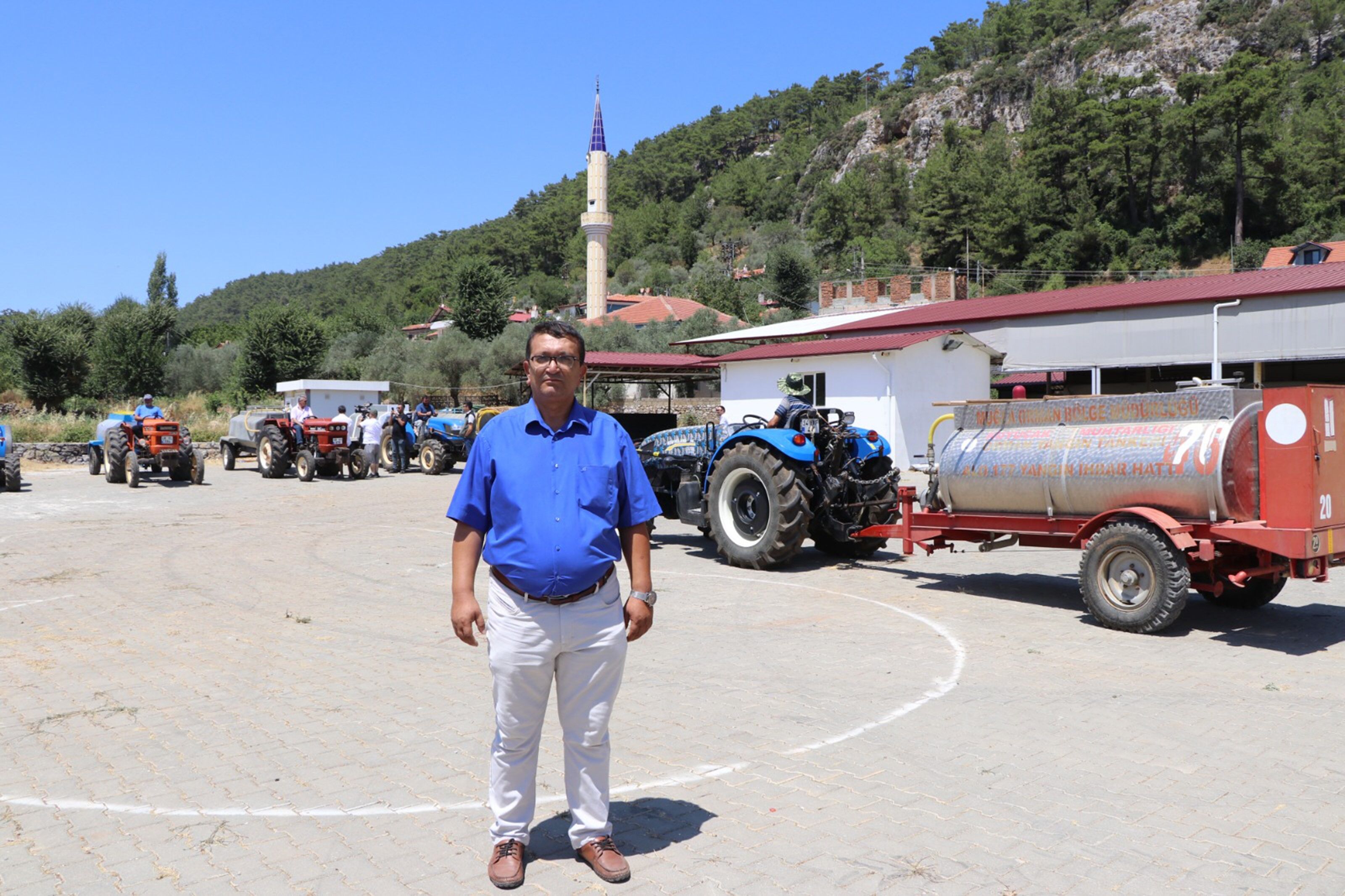 Köylüler Özel Yangın Ekibi Kurdu