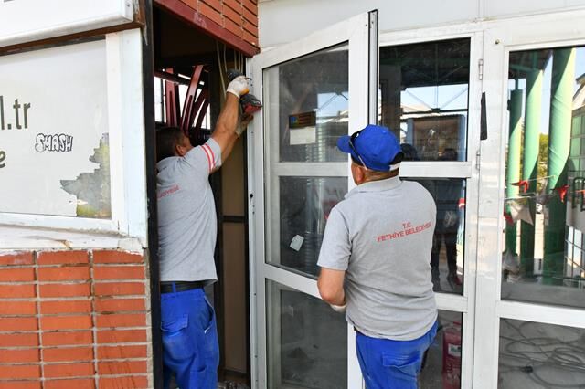 Fethiye Belediyesi Özer Olgun Kültür Merkezi’nde Çalışmalar Sürüyor