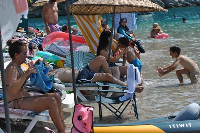 Kumburnu Tabiat Parkı Sezon Yoğunluğunu Yakaladı