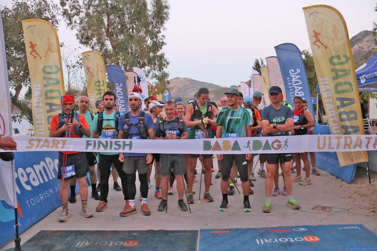 Fethiye'de Babadağ Ultra Maratonu Gerçekleştirildi