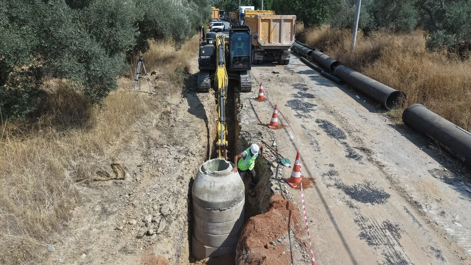 Menteş’te Kanalizasyon Altyapısı İçin İlk Adım Atıldı