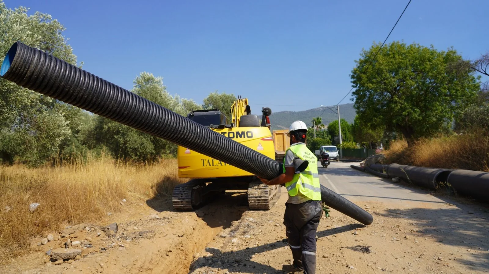 Menteş’te Kanalizasyon Altyapısı İçin İlk Adım Atıldı