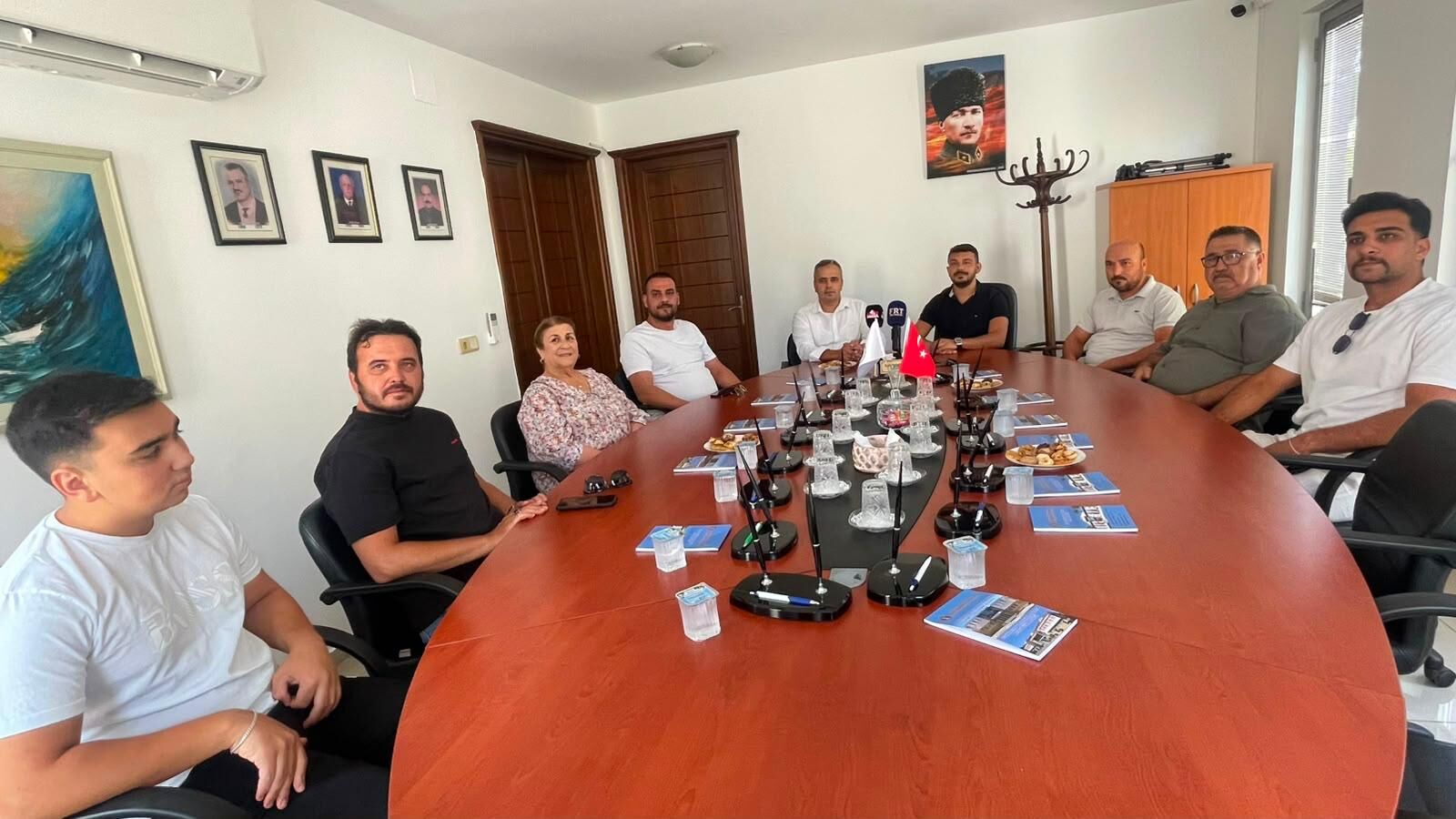 MHP Fethiye İlçe Yönetiminden Esnaf Odası’na Ziyaret