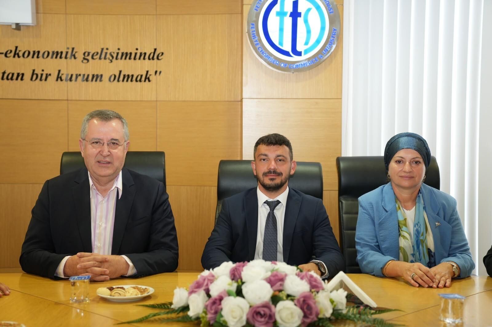MHP Fethiye İlçe Yönetimi'nden FTSO’ya Ziyaret