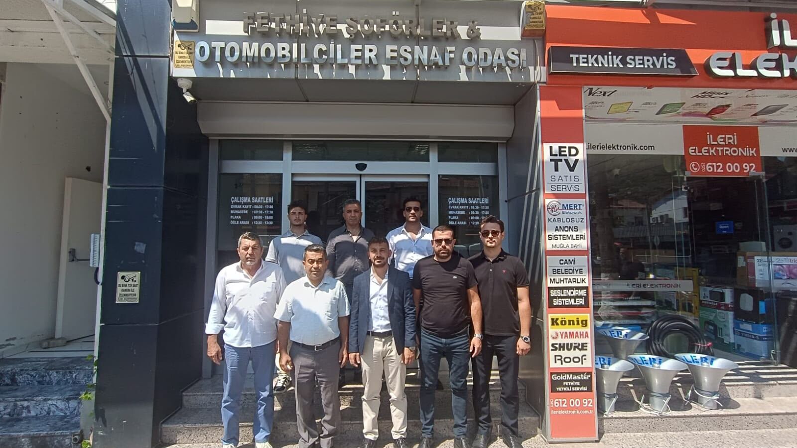 MHP Fethiye’den Şoförler Odası’na Ziyaret: Gündem Esnafın Sorunları