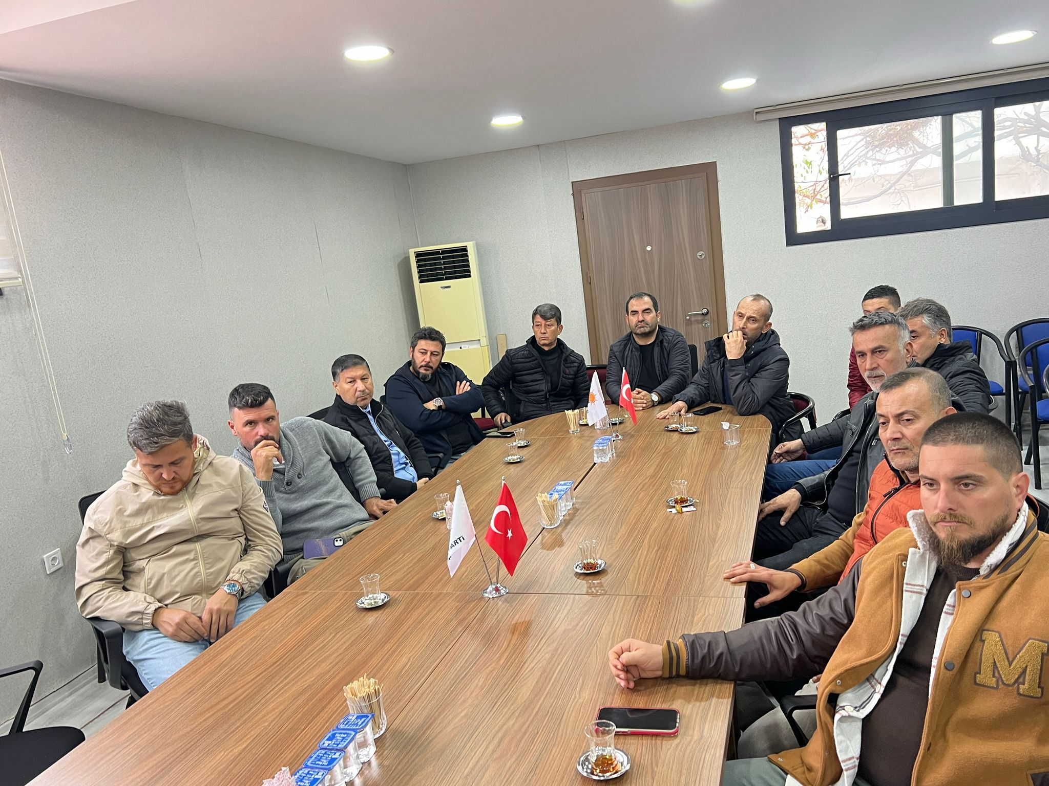 MHP İlçe Başkanı Tekin’den AK Parti İlçe Başkanı Sarıhan'a Ziyaret