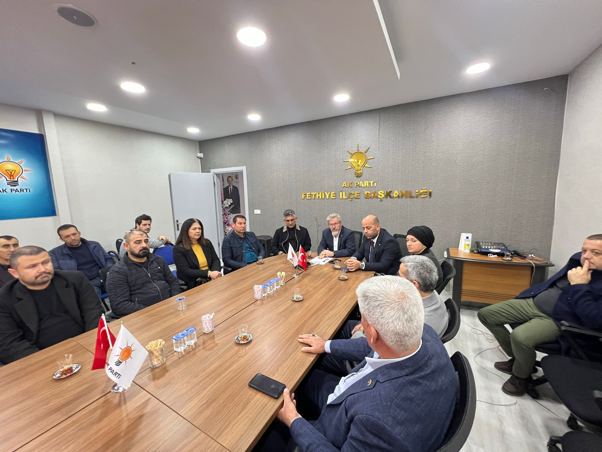 MHP İlçe Başkanı Tekin’den AK Parti İlçe Başkanı Sarıhan'a Ziyaret