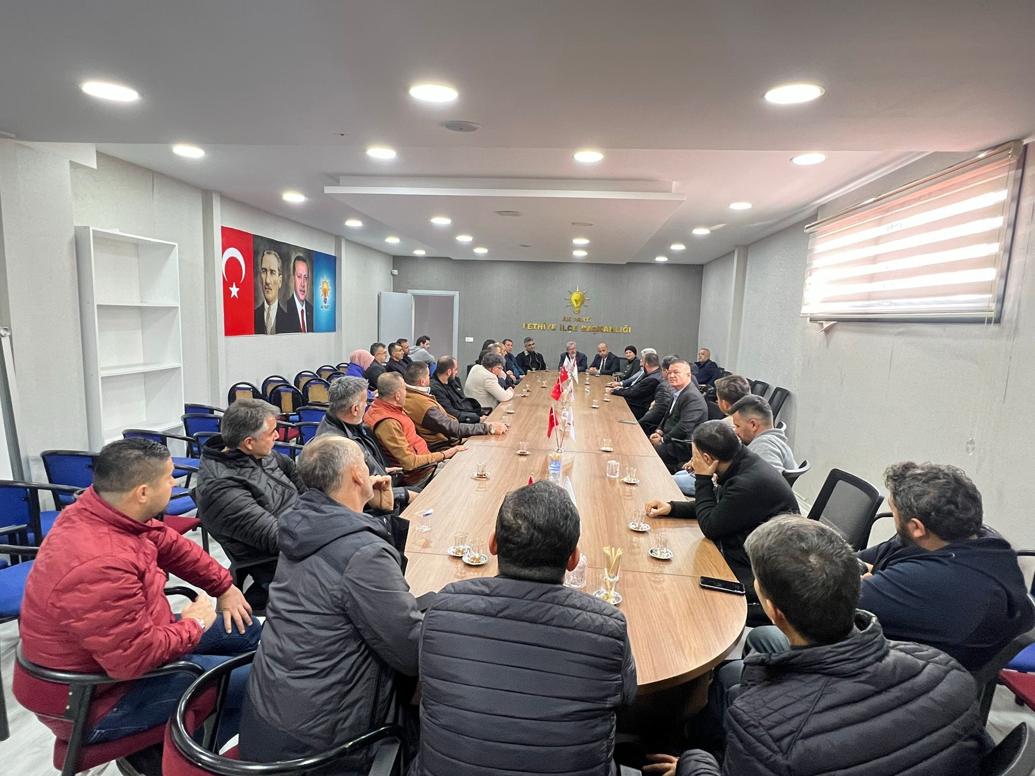 MHP İlçe Başkanı Tekin’den AK Parti İlçe Başkanı Sarıhan'a Ziyaret
