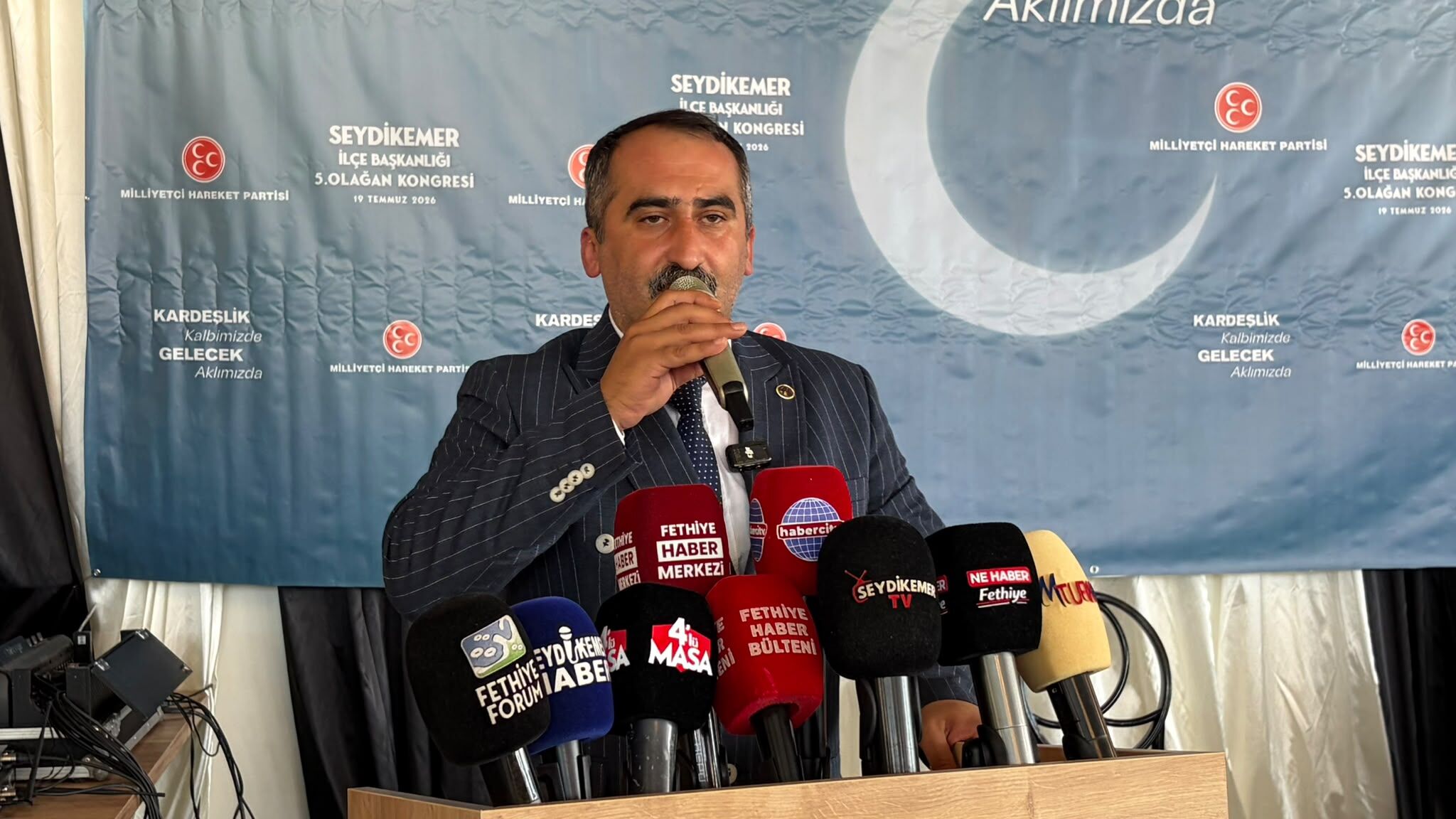 MHP Seydikemer Kongresinde Birlik Ve Beraberlik Vurgusu