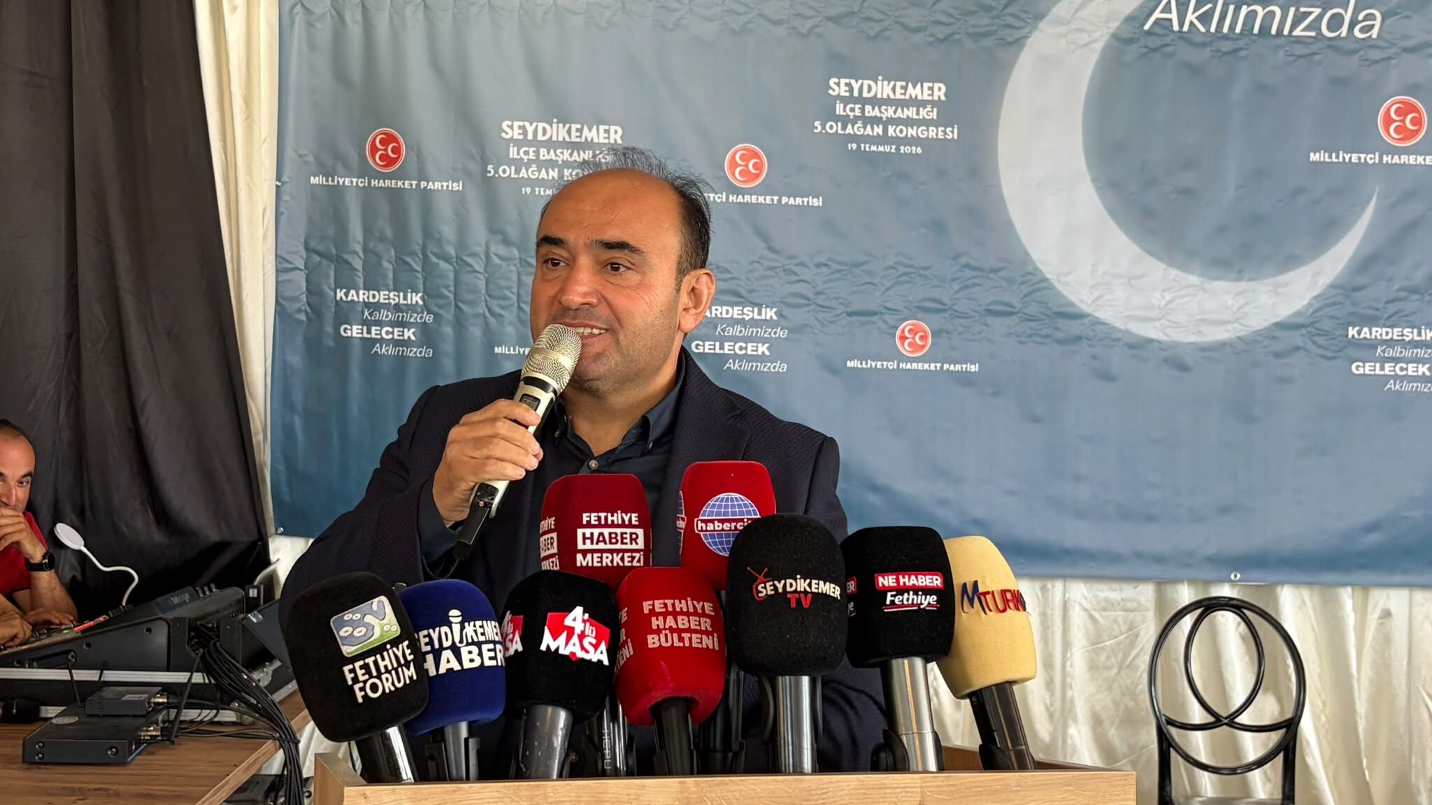 MHP Seydikemer Kongresinde Birlik Ve Beraberlik Vurgusu