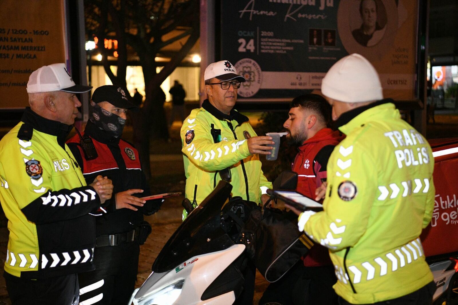Motosiklet Denetimlerinde 71 Sürücüye Ceza Kesildi