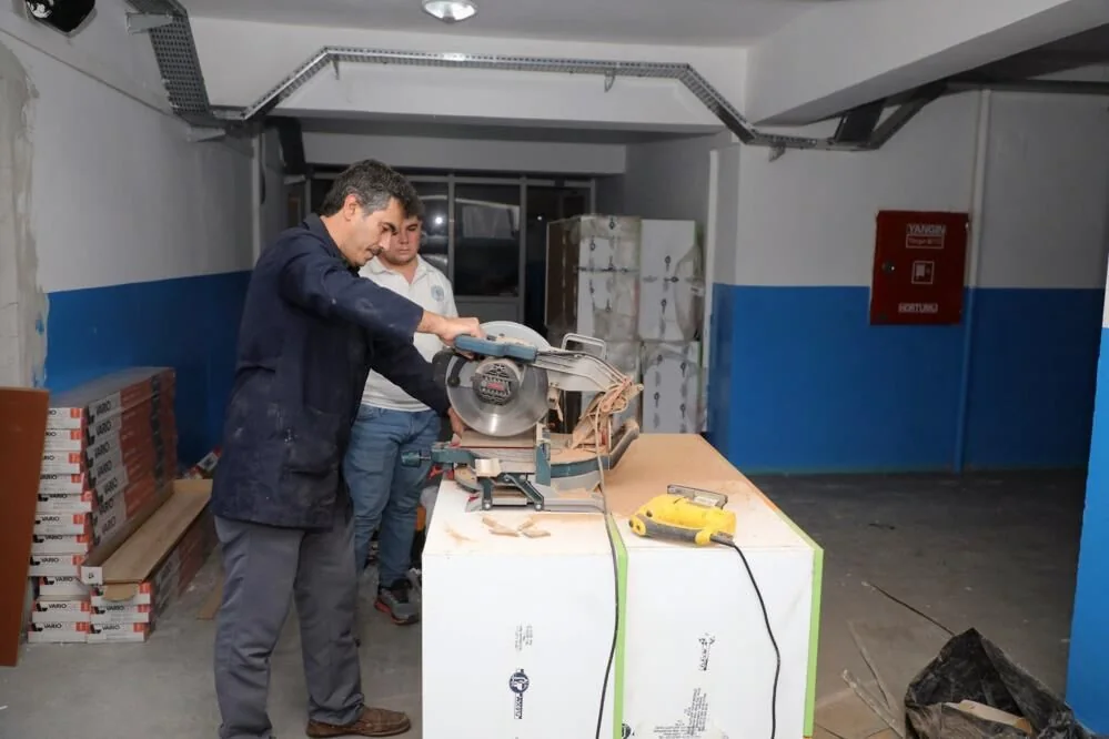 Muğla Büyükşehir 16 Okulda Bakım-Onarım Çalışması Başlattı
