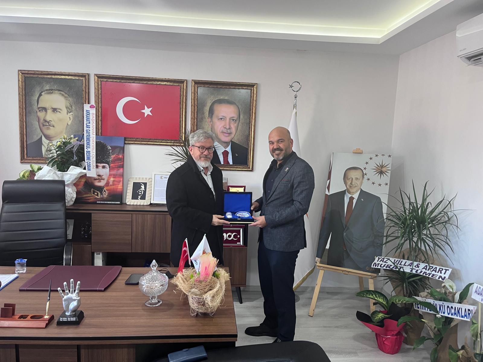 Muğla Memur-Sen’den, Başkan Sarıhan’a Ziyaret