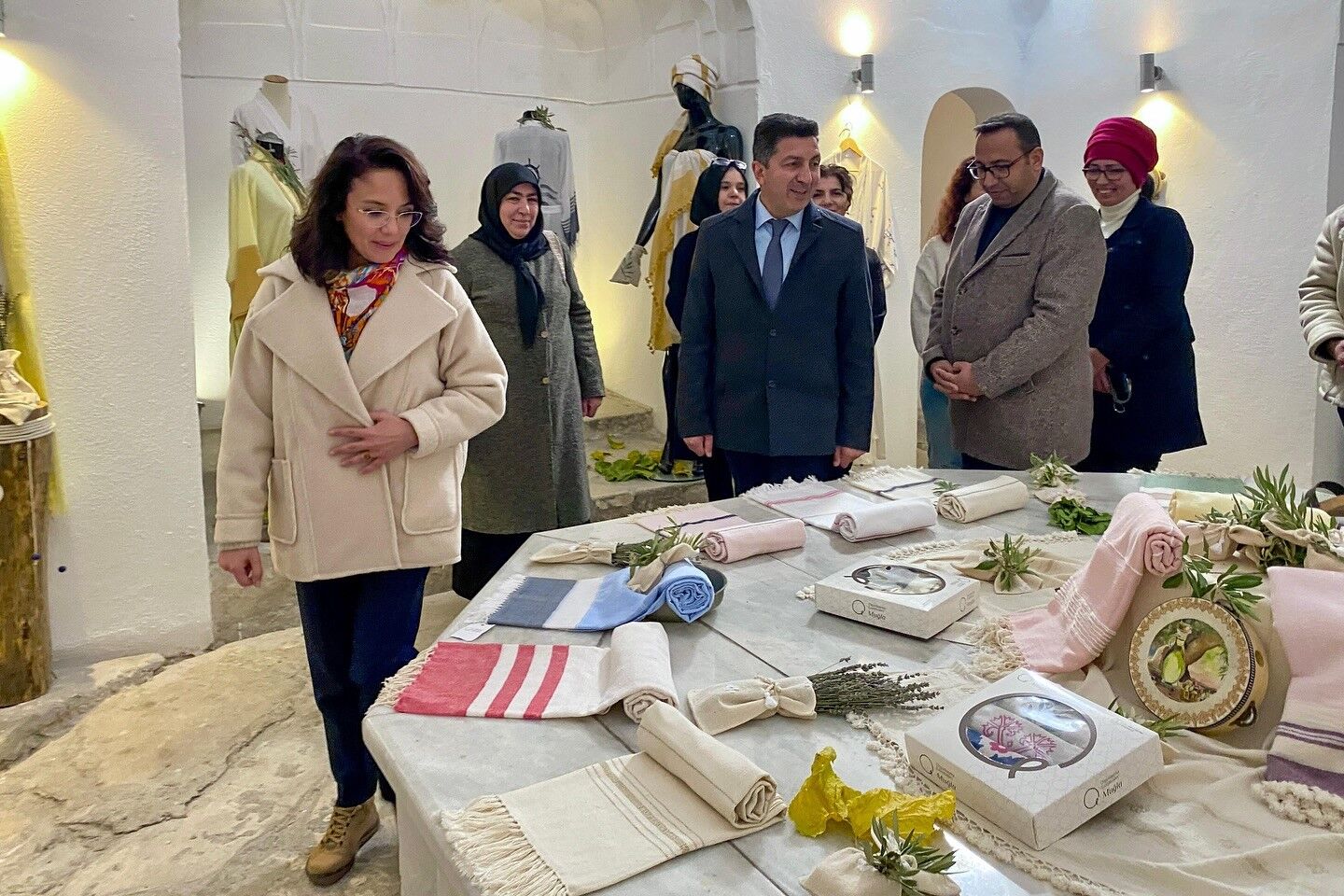 Tarihi Dokuda Sanat Sergisi, Kültür Yolculuğu Sundu