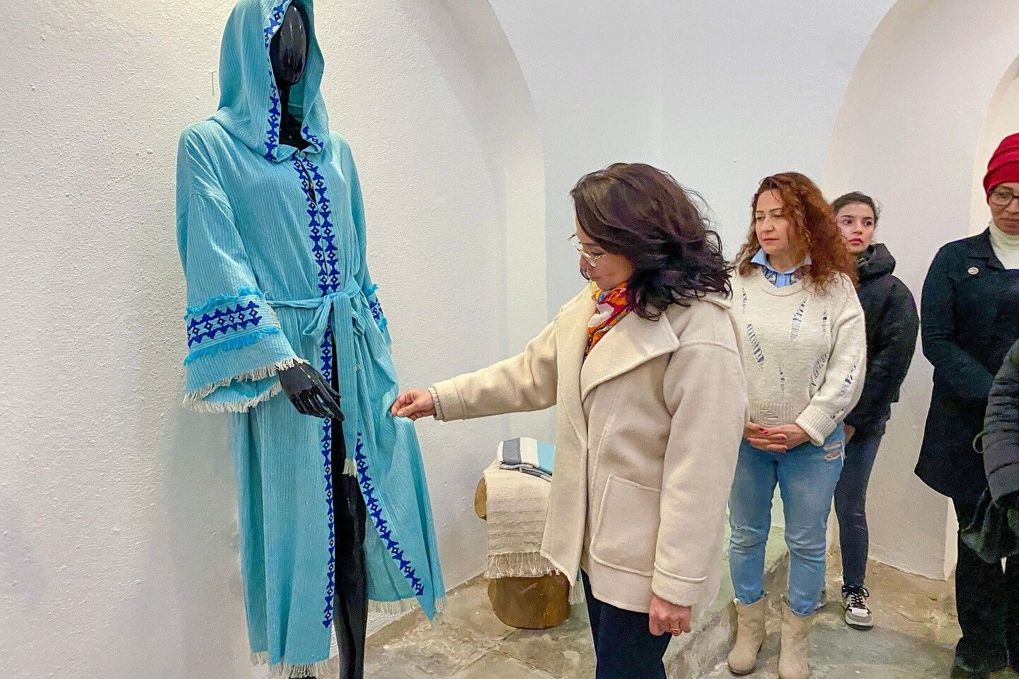 Tarihi Dokuda Sanat Sergisi, Kültür Yolculuğu Sundu