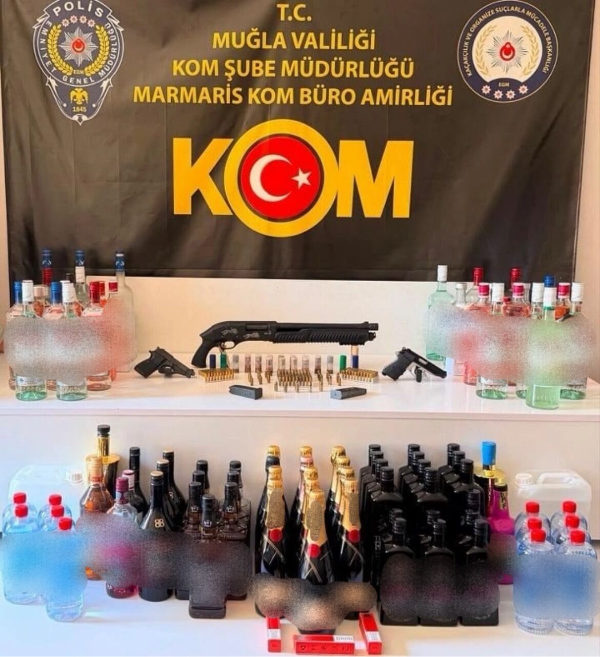 Muğla ve Antalya’da Silah Operasyonu: Cephanelik Gibi Ele Geçirildi, 10 Şüpheli Yakalandı