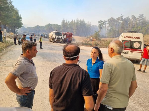 Milletvekili Özcan, Orman Yangınlarını Meclise Taşıdı