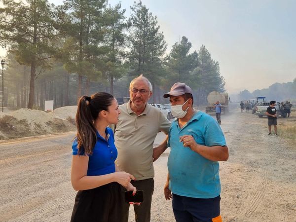 Milletvekili Özcan, Orman Yangınlarını Meclise Taşıdı