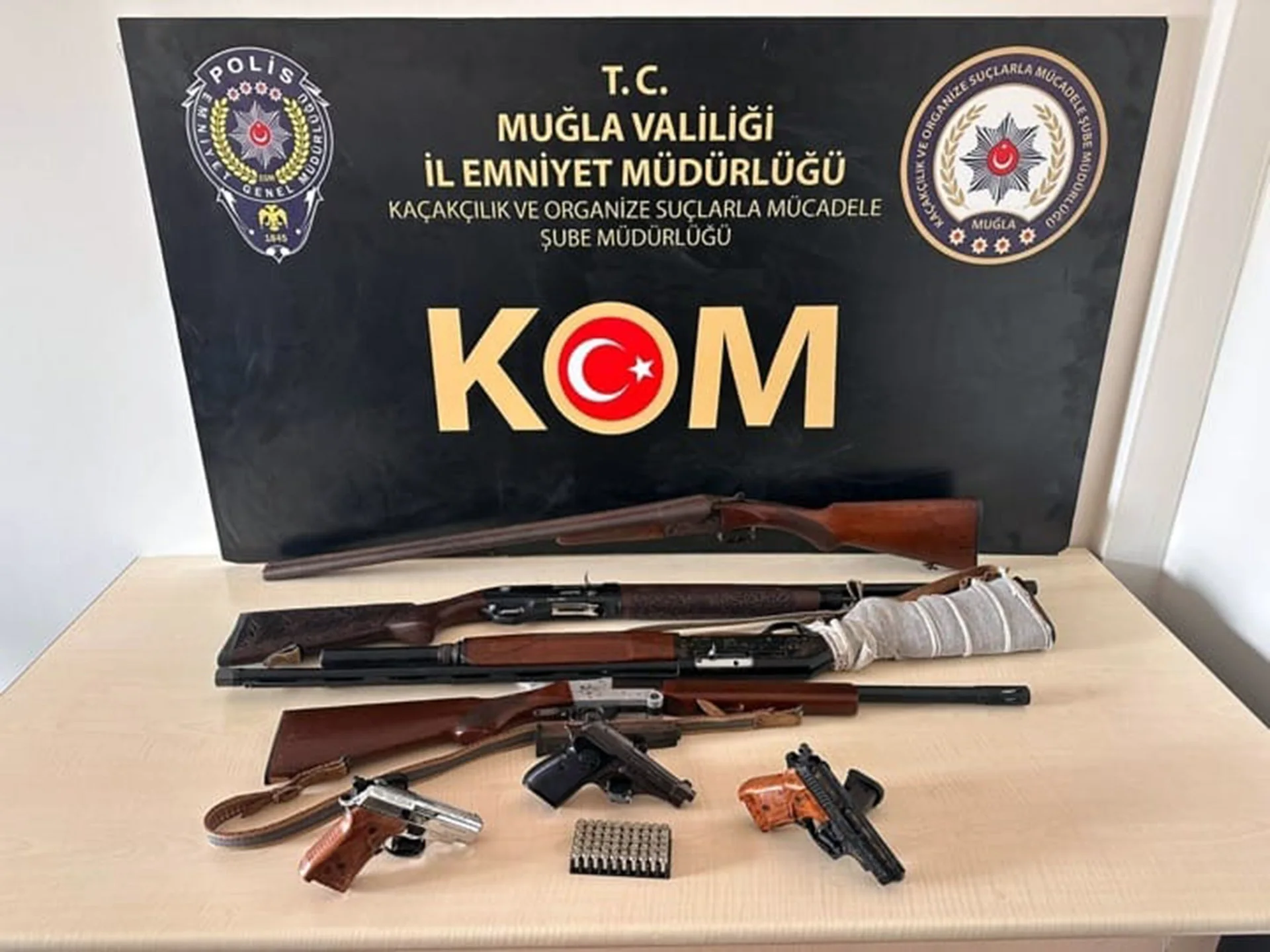 Muğla’nın 7 İlçesinde Silah Operasyonu: 4 Tutuklama