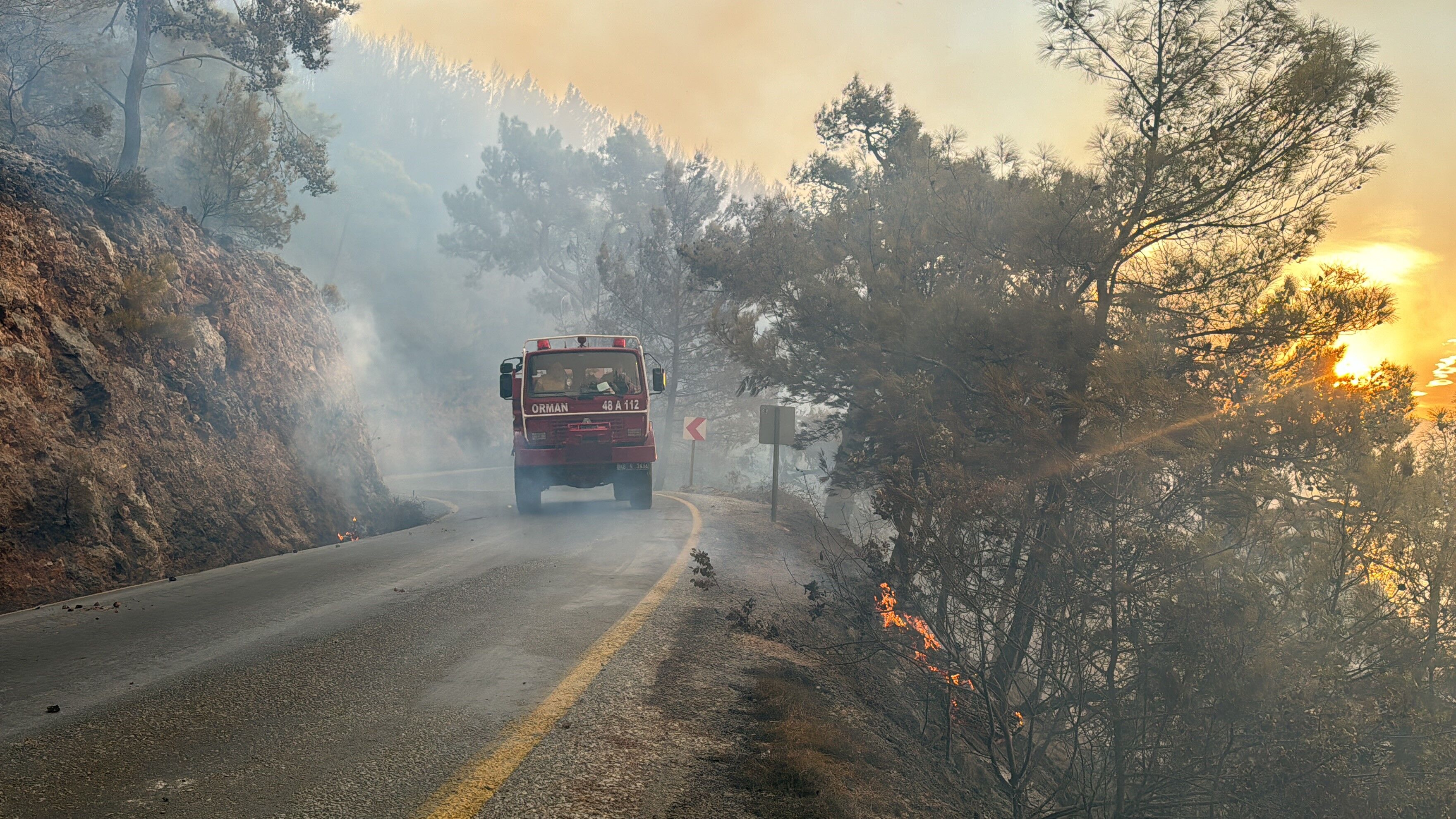 Muğla’yı Orman Yangınları Esir Aldı