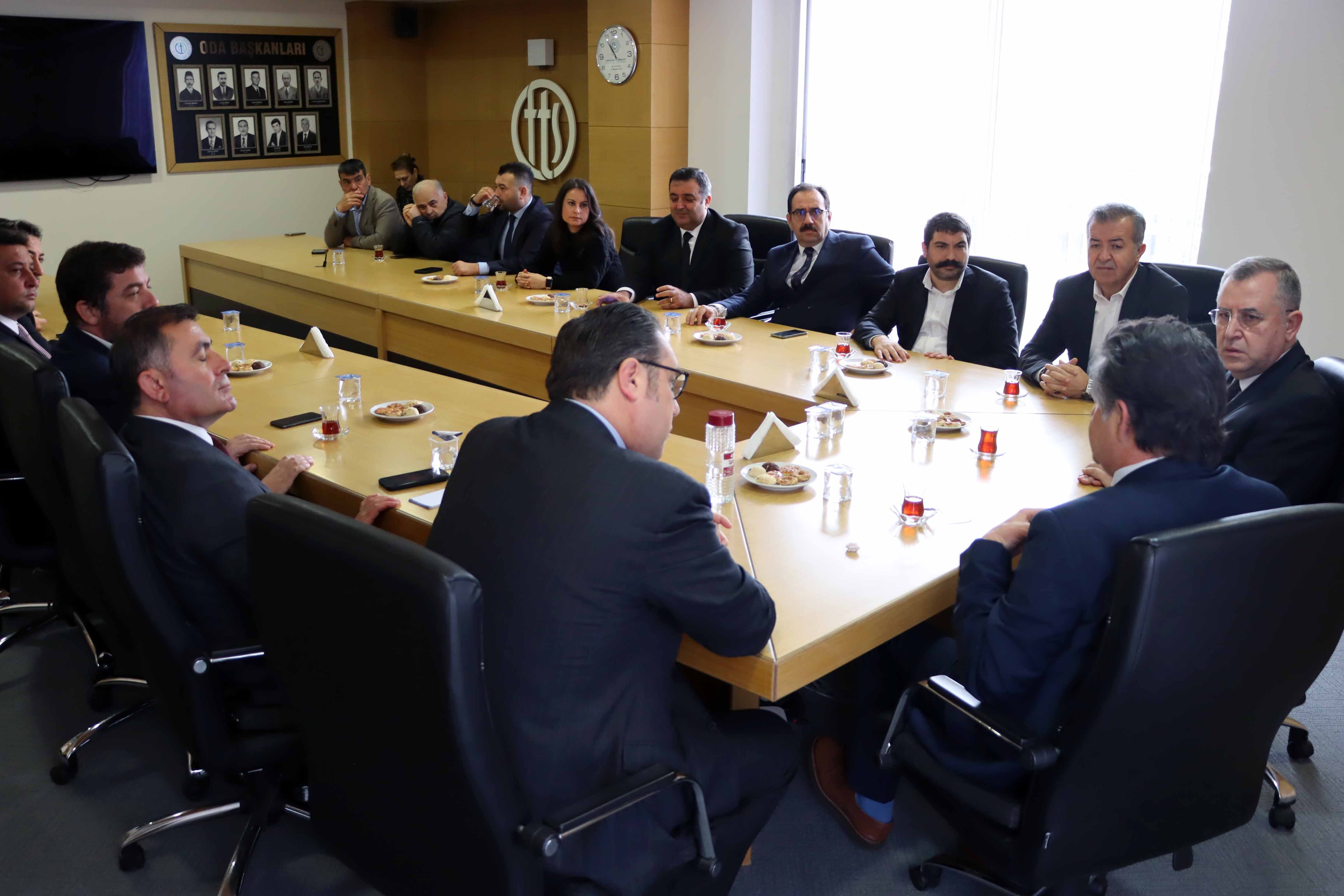 MUTTAŞ Denizcilik’ten FTSO’ya Ziyaret