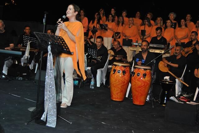 Fethiye'de Nev Eda Topluluğu Büyüledi
