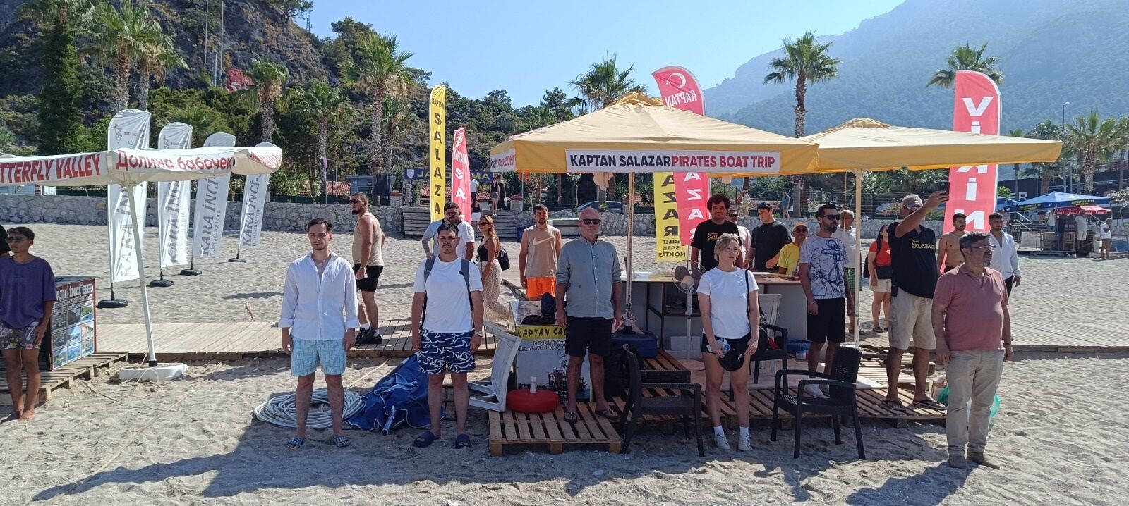 Ölüdeniz'de 1 Temmuz Denizcilik Ve Kabotaj Bayramı Denizde Coşkuyla Kutlandı