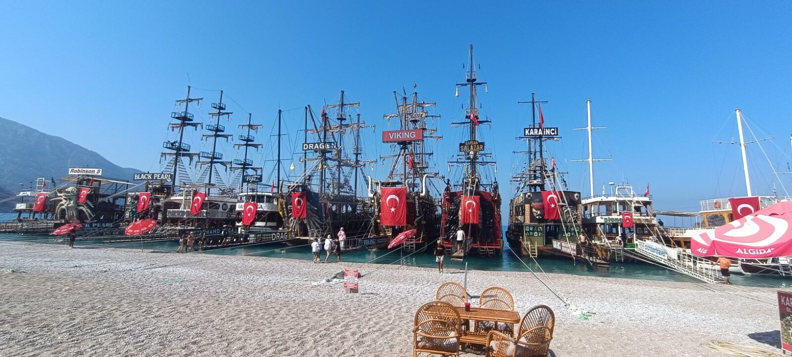 Ölüdeniz'de 1 Temmuz Denizcilik Ve Kabotaj Bayramı Denizde Coşkuyla Kutlandı