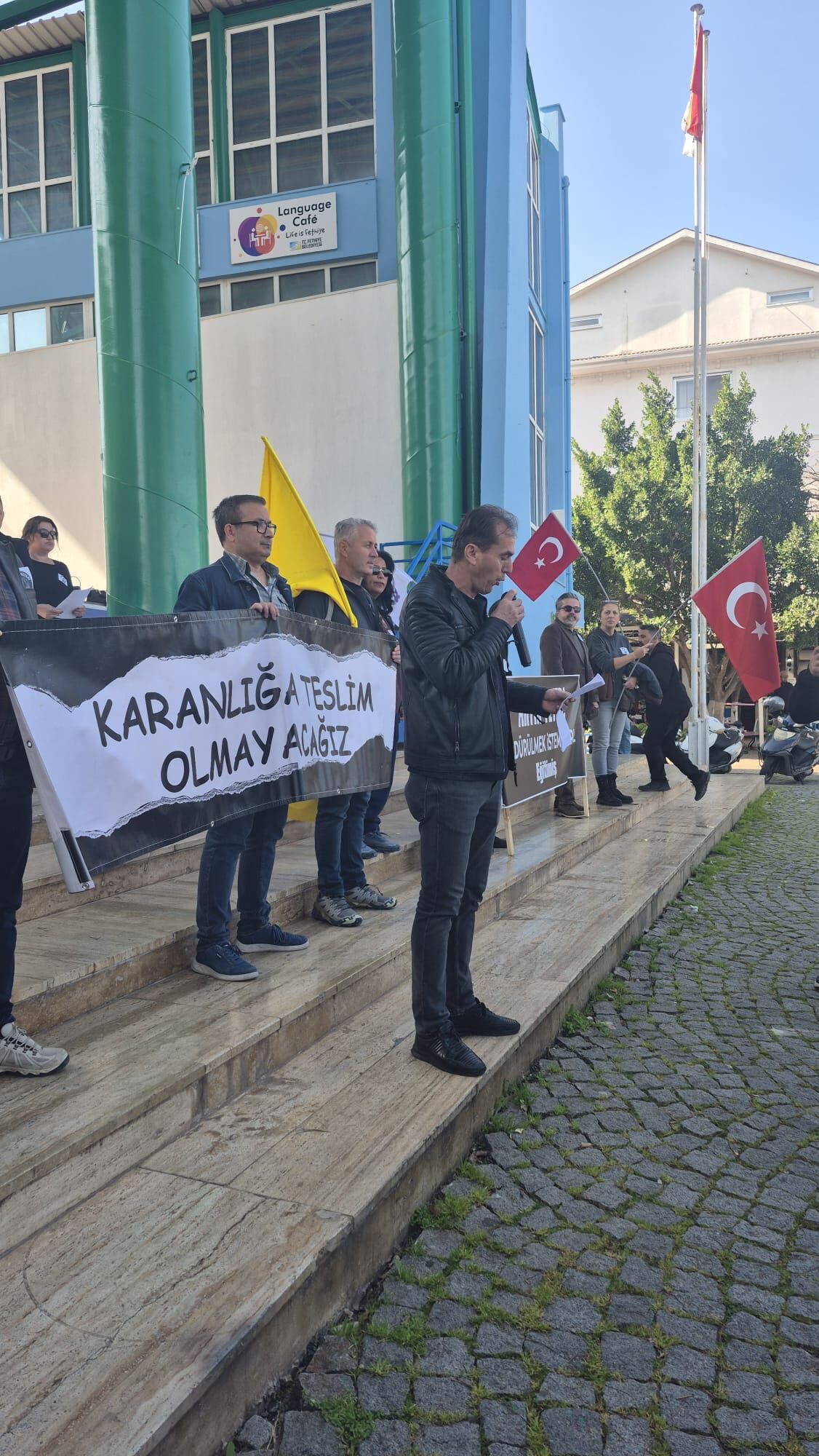 Öğretmen Cinayetine Fethiye’den Ortak Tepki: 'Artık Yeter!'