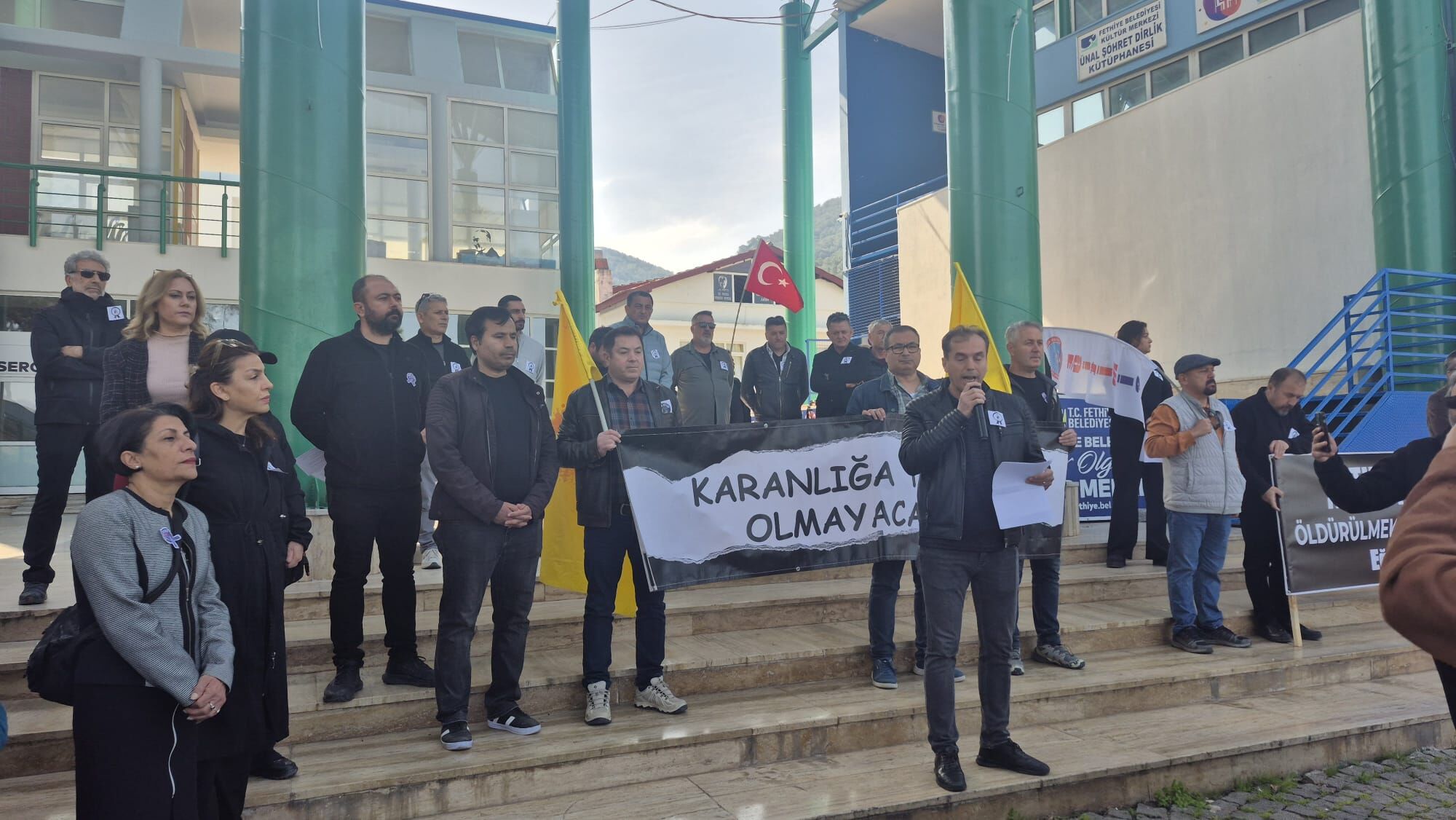 Öğretmen Cinayetine Fethiye’den Ortak Tepki: 'Artık Yeter!'