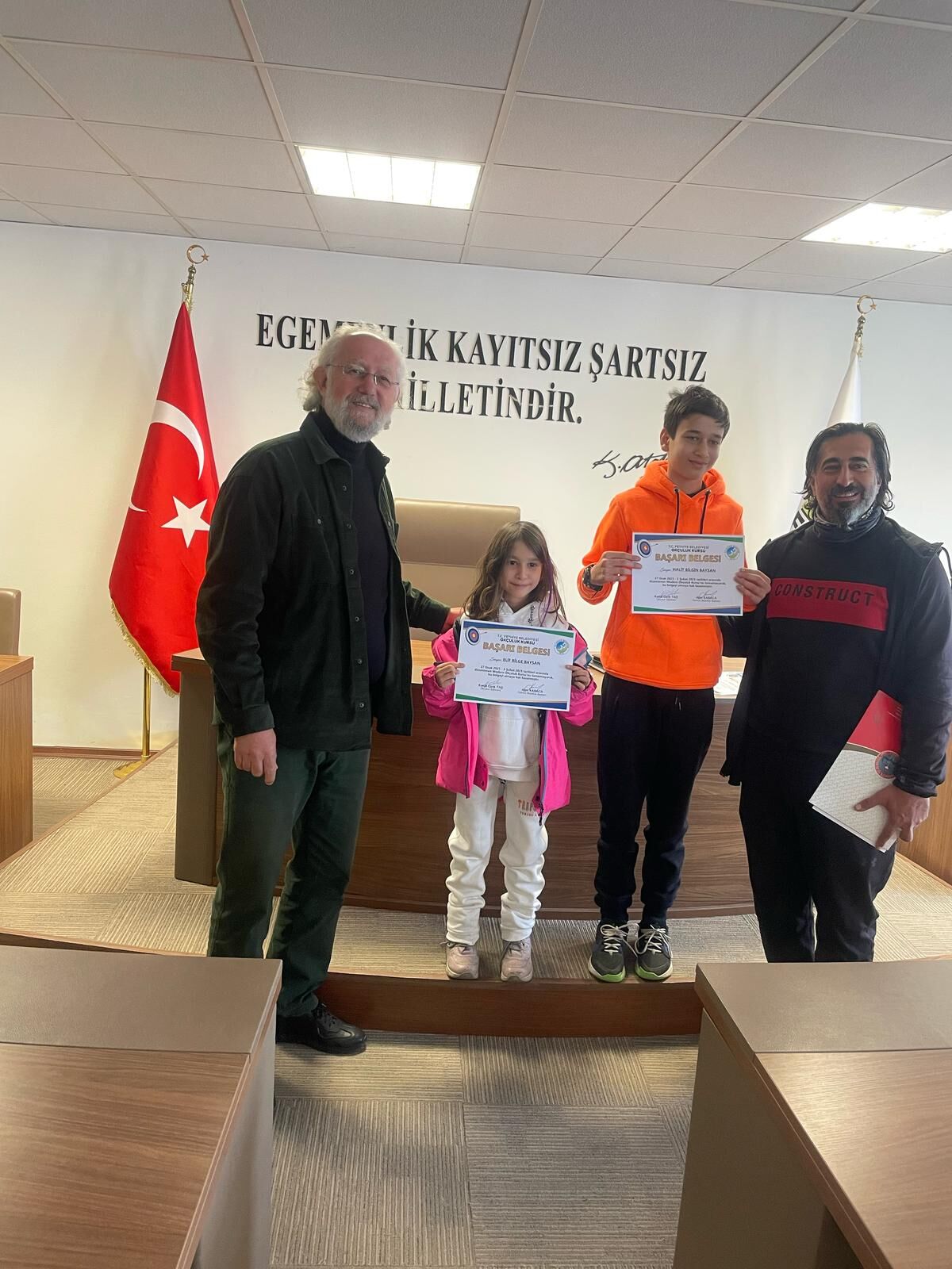 Fethiyeli Genç Okçular Sertifikalarını Aldı