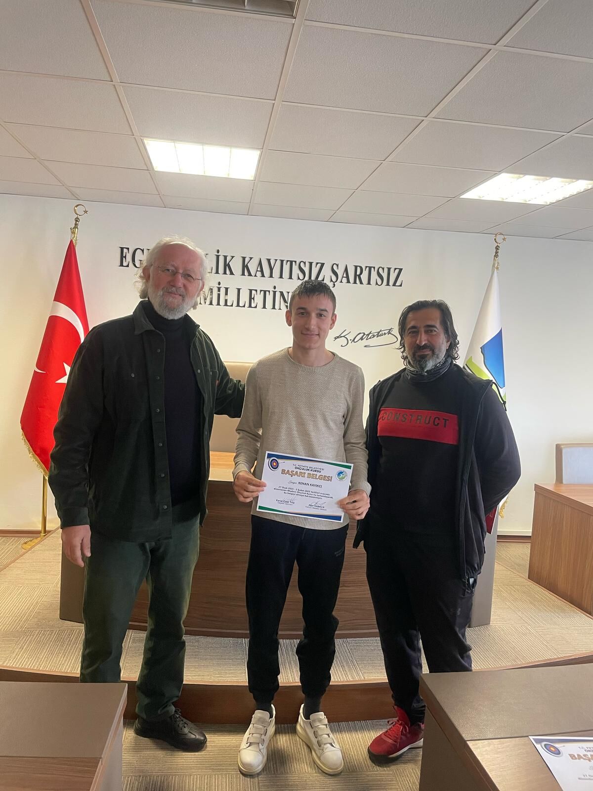 Fethiyeli Genç Okçular Sertifikalarını Aldı
