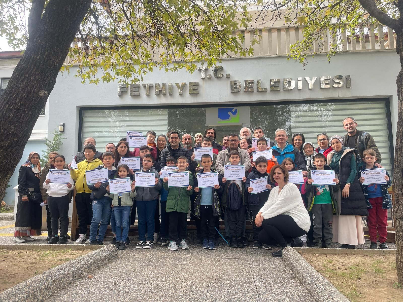 Fethiyeli Genç Okçular Sertifikalarını Aldı