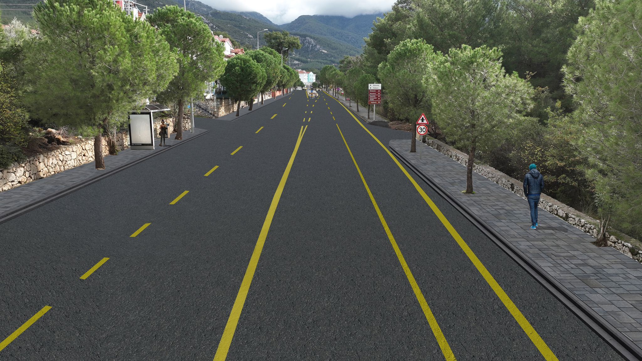 Fethiye-Ölüdeniz Yolu Yenileniyor!