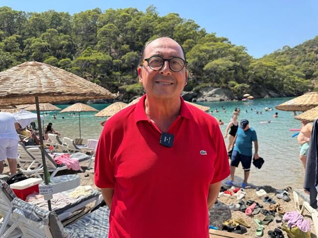 Ölüdeniz Kumburnu Plajı’nda Yoğunluk Sürüyor