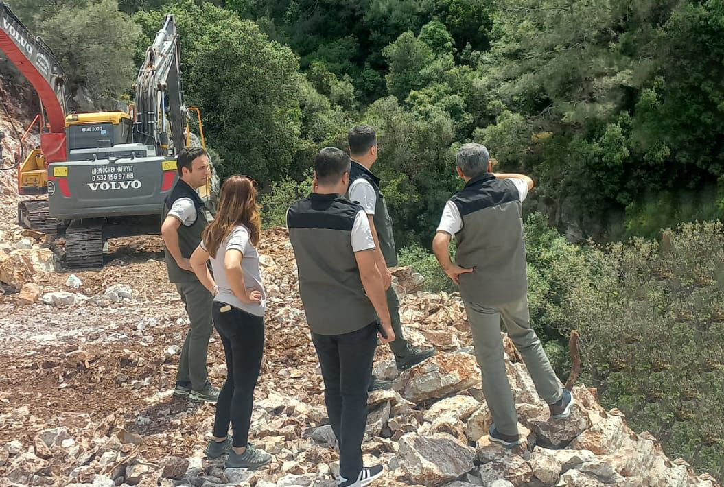 Ölüdeniz Trafiğine Nefes Olacak Alternatif Yol Çalışması Sürüyor