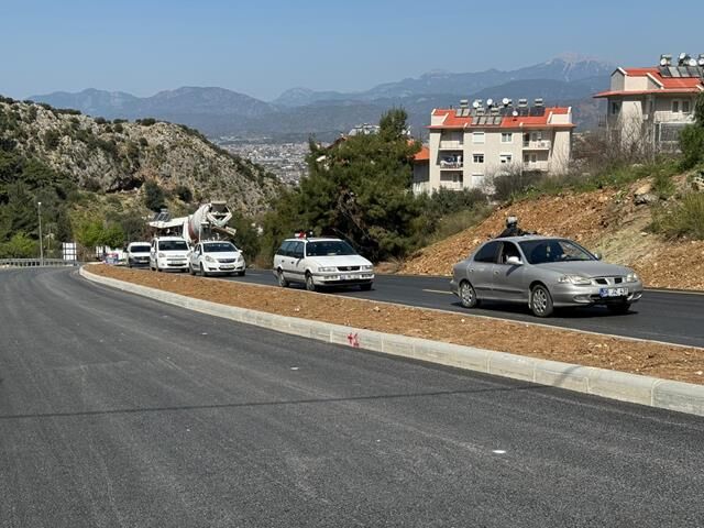 Ölüdeniz Yol Çalışmalarında 1. Etap Tamamlanıyor
