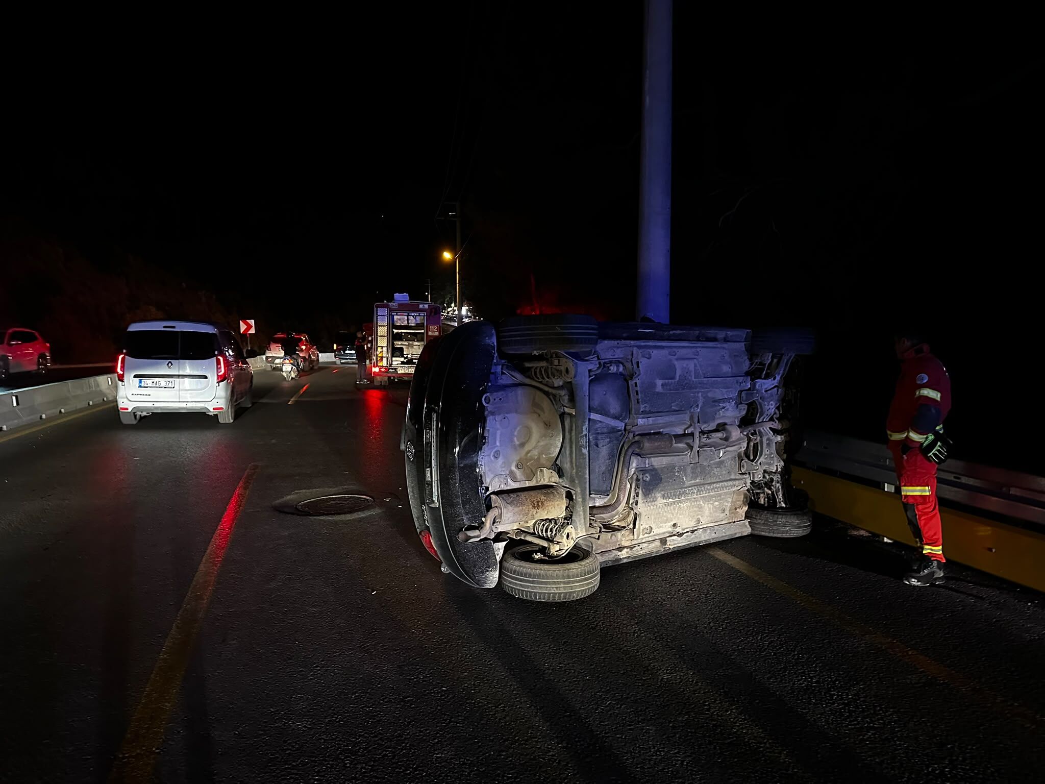Ölüdeniz Yolunda Kaza; 1 Yaralı