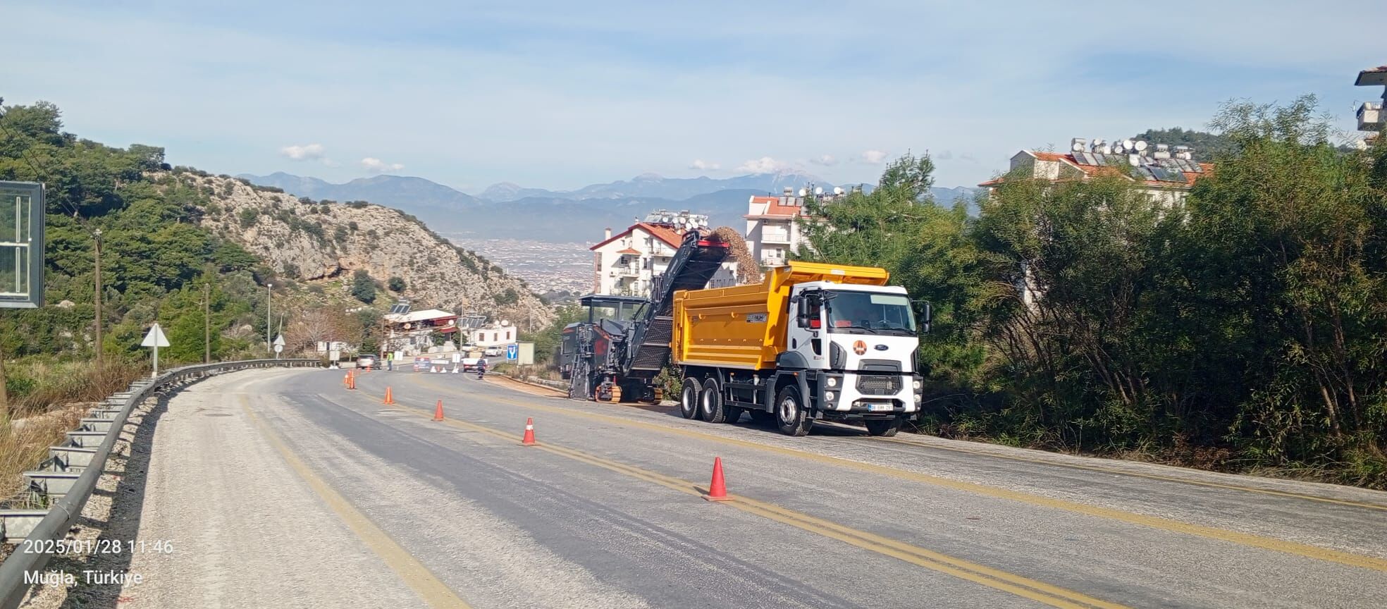 Fethiye - Ölüdeniz, Yol Çalışmaları Başladı