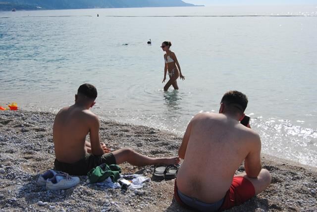 Ölüdeniz'de Kasım Ayında Deniz Keyfi