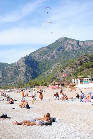 Ölüdeniz'de Kasım Ayında Deniz Keyfi