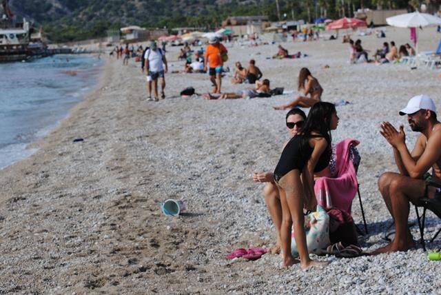 Ölüdeniz'de Kasım Ayında Deniz Keyfi