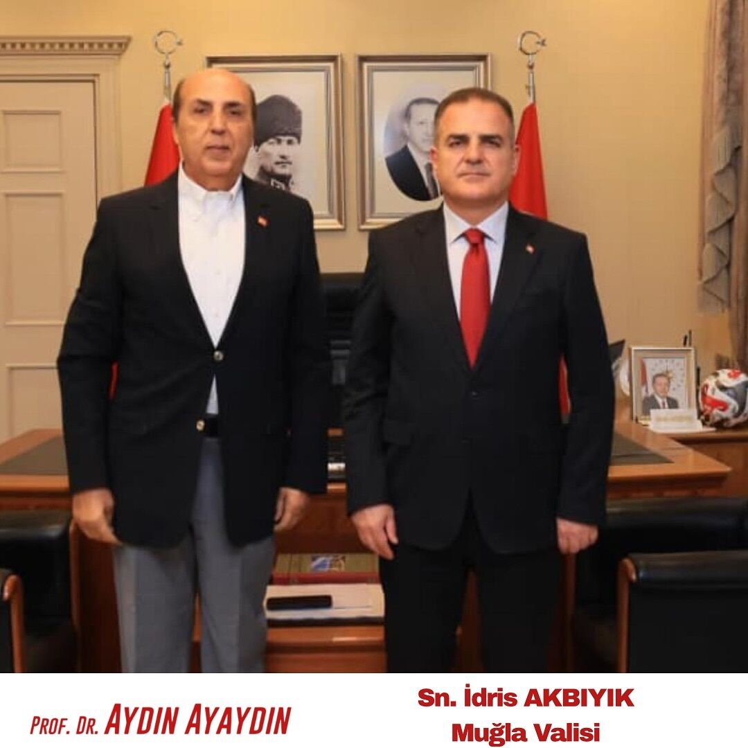 Prof. Dr. Aydın Ayaydın’dan Muğla’da Bir Dizi Ziyaret