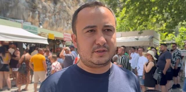 Saklıkent Kanyonu'nda Bayram Yoğunluğu