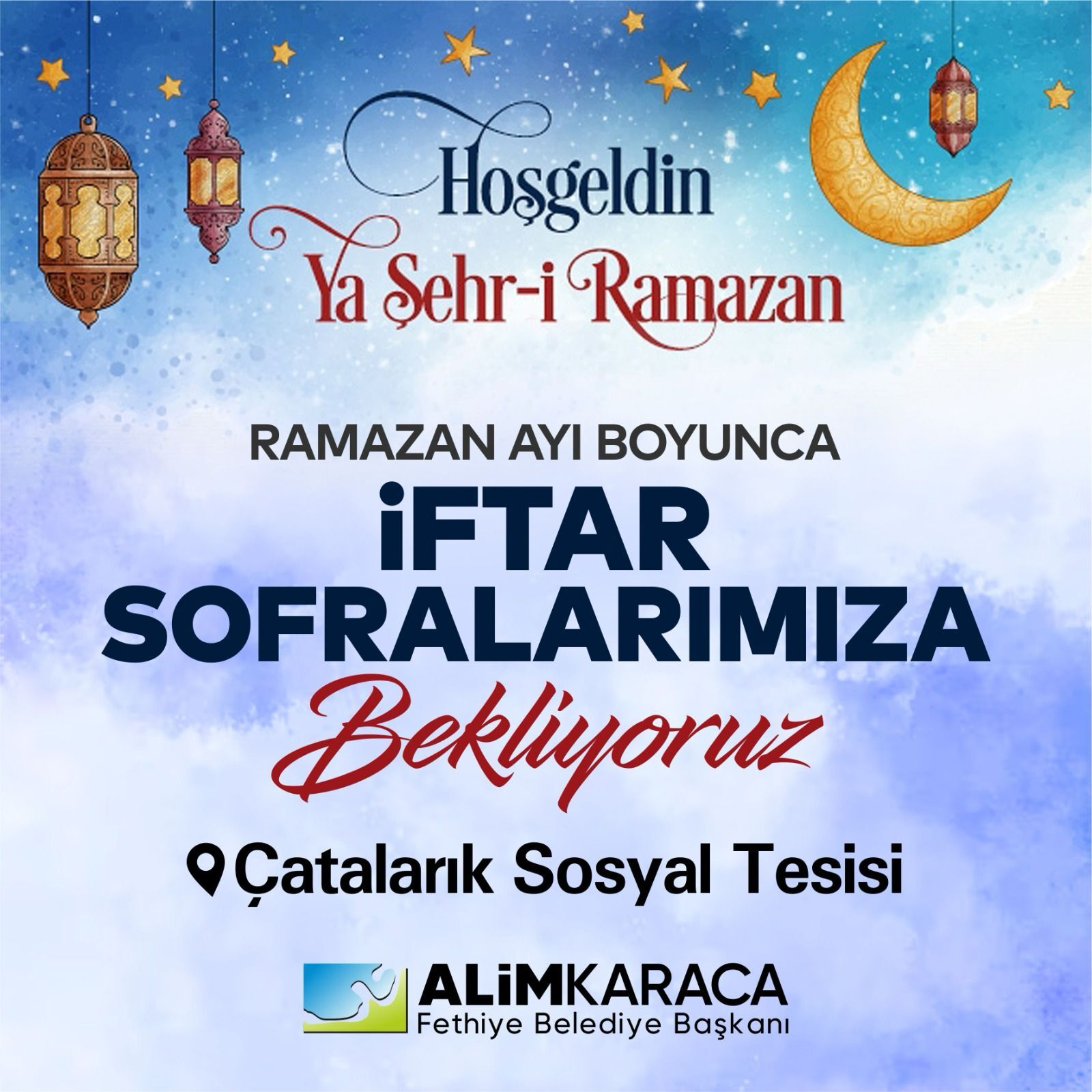 Fethiye Belediyesi Ramazan Ayı Boyunca İftar Yemeği Verecek