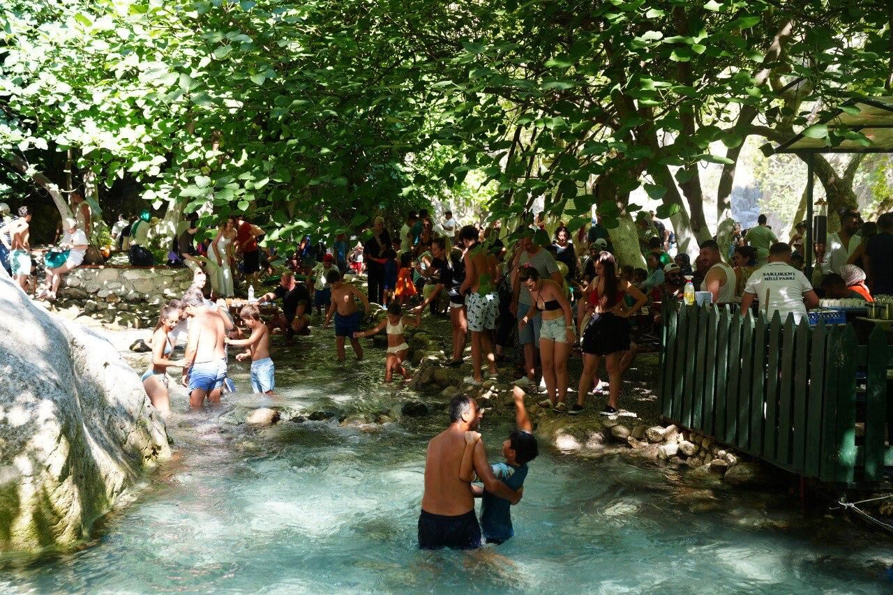 Saklıkent Kanyonuna Ziyaretçi Akını