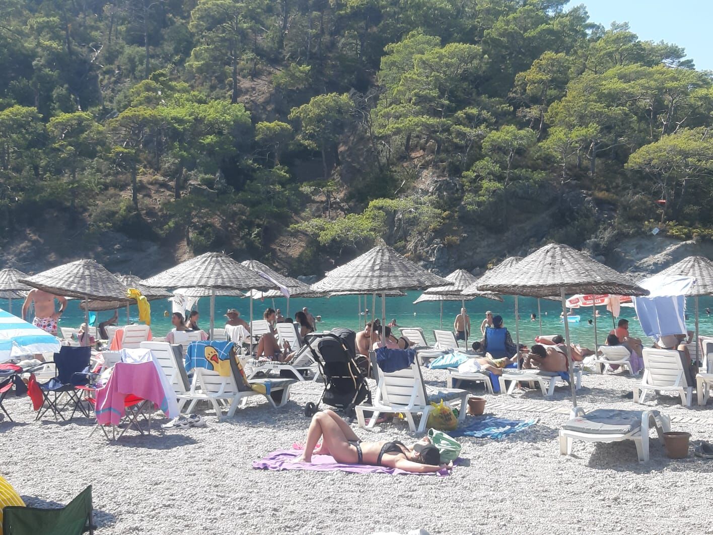 Ölüdeniz’de Ekim Turistleri