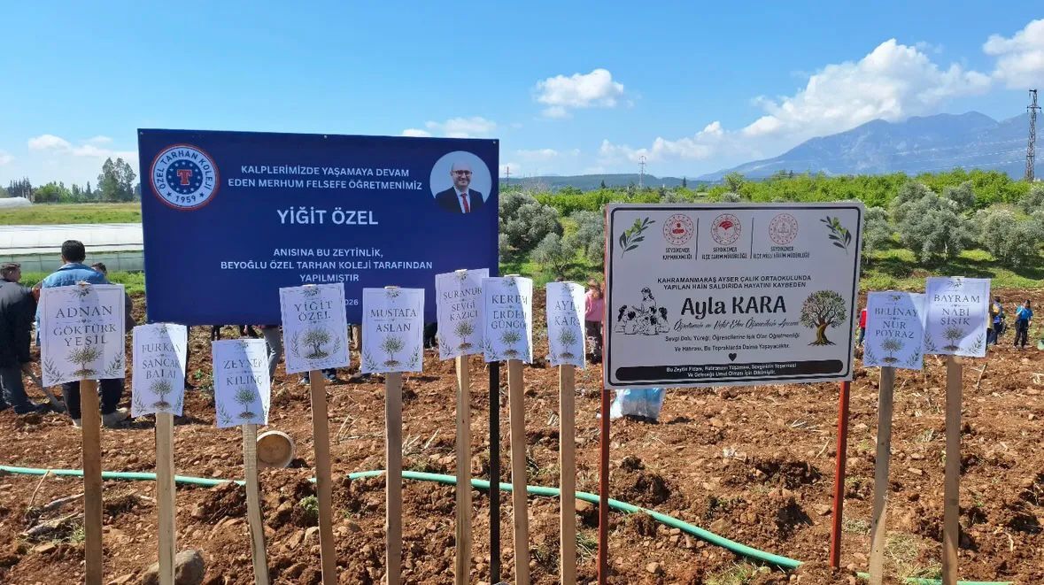 Şehit Öğretmenler Anısına Seydikemer'de Fidan Dikimi Etkinliği Düzenlendi