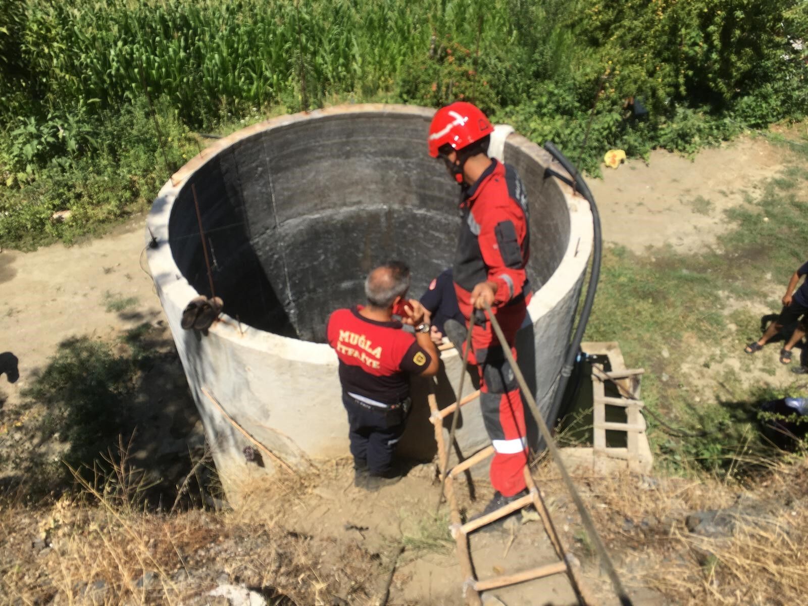 Serinlemek İçin Girdiği Su Kuyusu Sonu Oldu