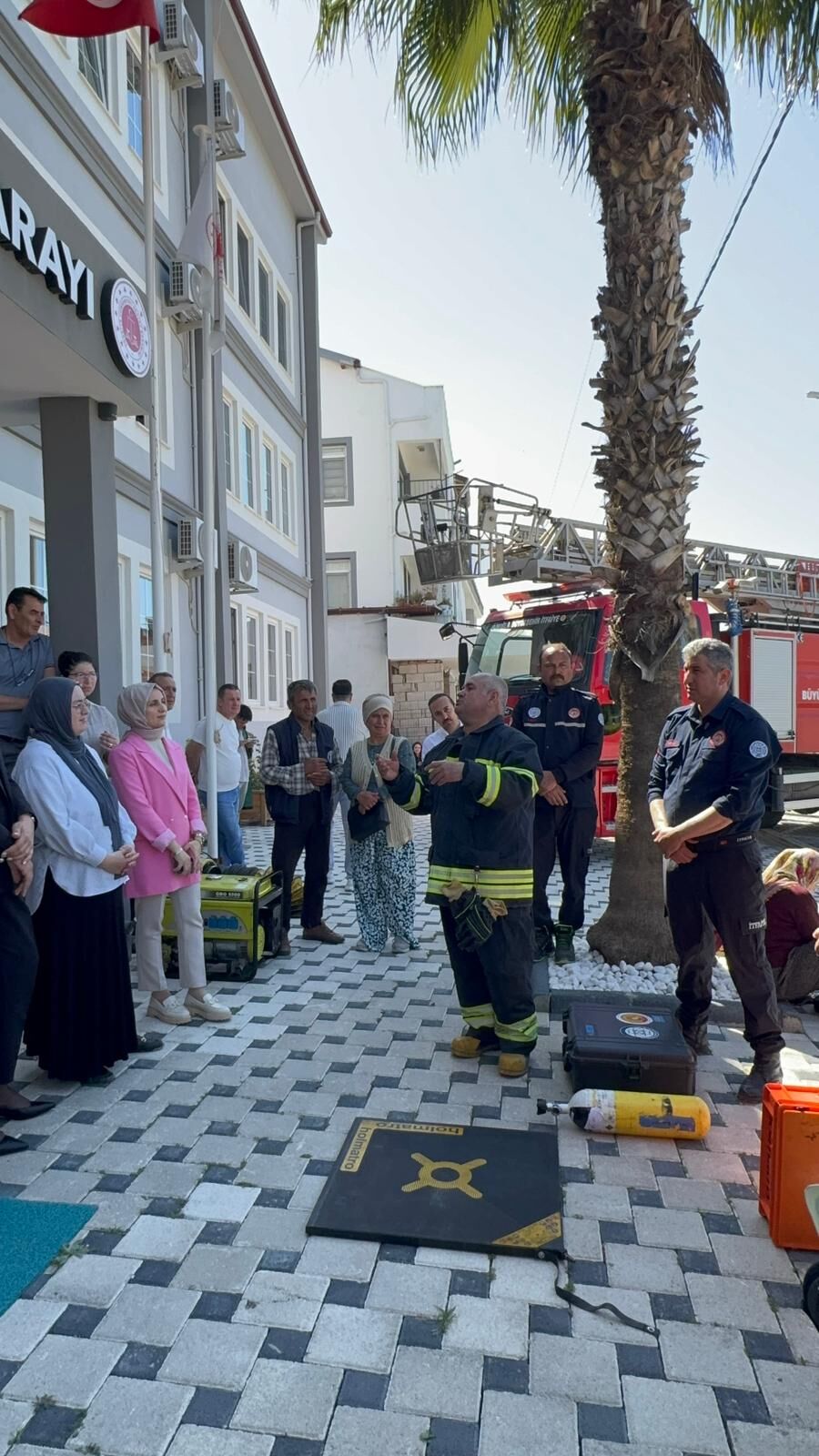 Seydikemer Adliyesi’nde Yangın Ve Acil Müdahale Tatbikatı
